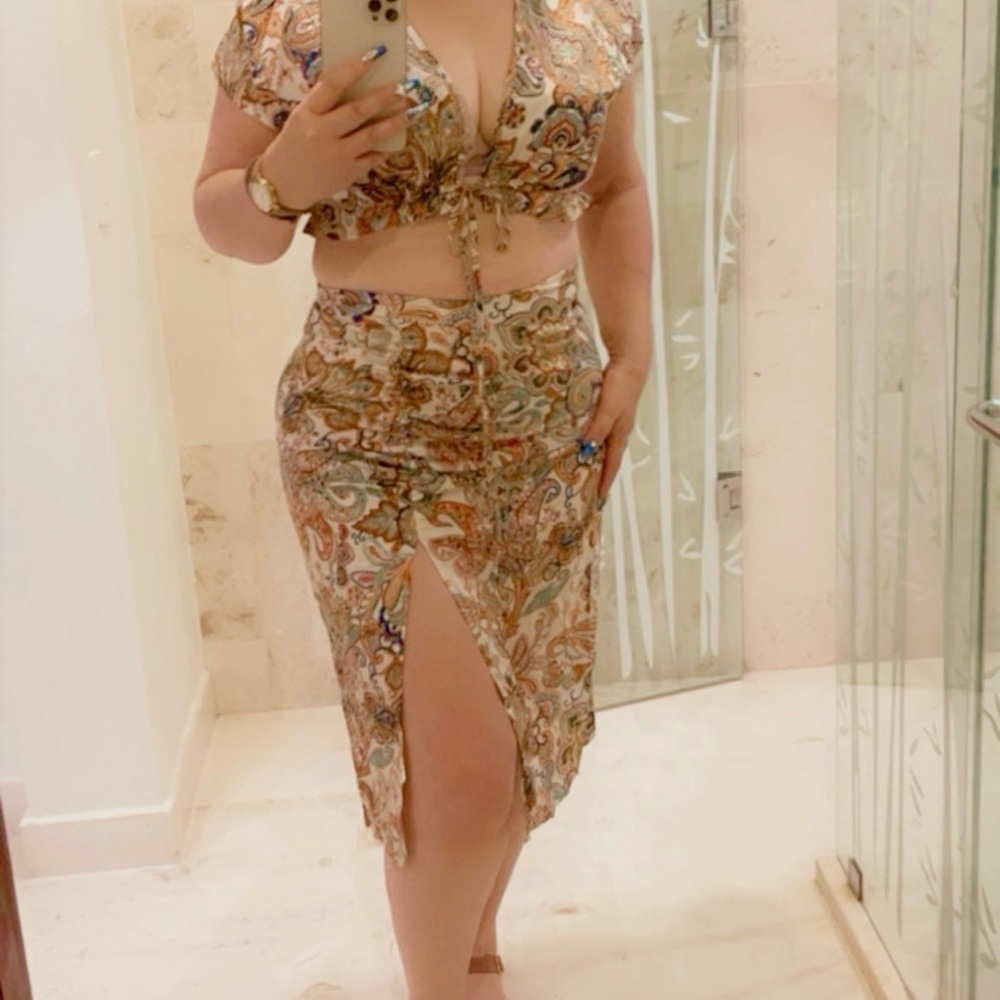 Skirt & Top set